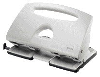 Leitz metalen perforator 4-gaats voor 40 vel, grijs
