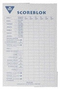 Scoreblok Yahtzee 9,4x14,5cm 250 Vel