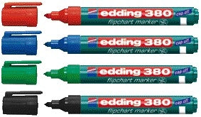 edding 380 Flipover Marker Rond 1.5-3mm Groen - 2