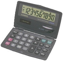 Casio SL-210TE Openklapbare Rekenmachine met Groot Display