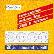 Avery Zweck versterkingsringen 13mm, 500 stuks