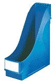 Tijdschrifthouder Leitz Extra Breed Blauw