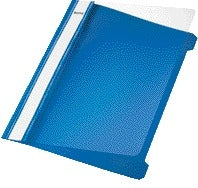 Leitz A5 PVC Snelhechter in blauw met identificatiestrook