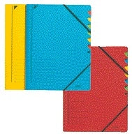 Sorteermap Leitz 3912 12 Vaks Rood - 2