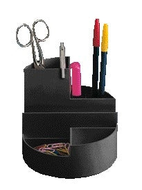 Maul Roundbox Bureaustandaard 12,5cm Zwart