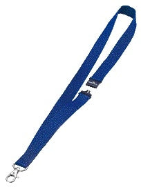 Sleutelkoord Durable Keycord Donkerblauw 44cm met Veiligheidssluiting