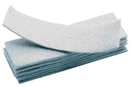 Whiteboardwisser Strips met Klittenband, 13,9cm lang