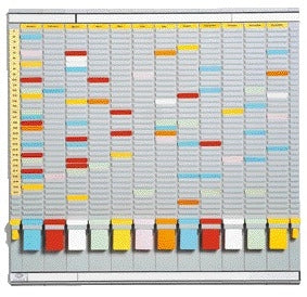 Jaarplanner Djois 35 vaks, compleet met index en kaartjes - 2