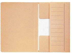 Djois Mamm Folio 3-kleppen Vouwmap 250 g/m², set van 10