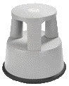 Opstapkruk Roll-A-Step 42cm van kunststof, grijs