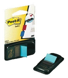 Post-it Indextabs 680 25.4x43.2mm, felblauw