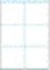 Herma 3753 36x40mm witte etiketten met grijs kader (42 stuks)