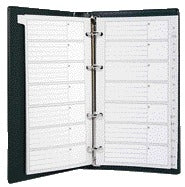 Kangaro telefoonalbum A-Z 4-rings 215x130mm, assorti kleuren