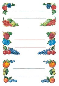 HERMA Etiket 3784 Keuken fruit labels