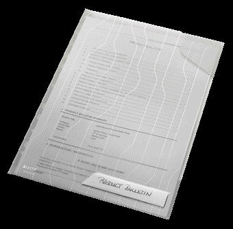 Leitz Combifile A4 PP Transparante Zichtmap en Showtas