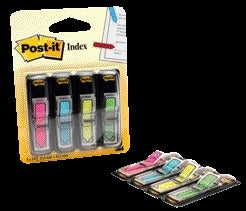 Indextabs Post-it 684 12x43mm pijlen neon assorti