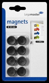 Magneet Legamaster 20mm 250gr Zwart