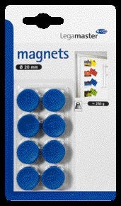 Magneet Legamaster 20mm 250gr Blauw
