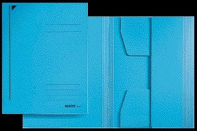 Leitz A3 Dossiermap met 3 stofkleppen, blauw