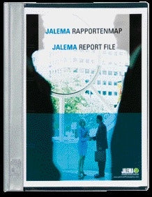 Rapportenmap Jaleamstrip met Dekplaatje Grijs