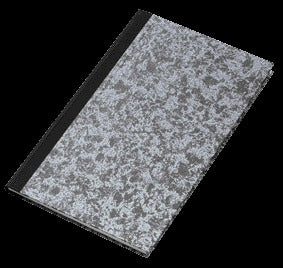 Notitieboek Djois 330x205mm 192 pagina’s gelinieerd grijs