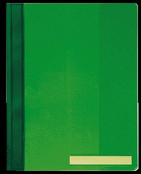 Durable Extra Breed A4 PVC Map Groen