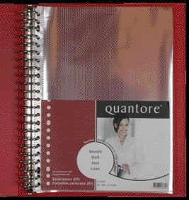 Showtas Quantore A4 PP 23-gaats, open bovenzijde, 0.11 mm, glad - 2