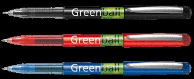 Pilot Begreen Greenball M Blauw, Minimaal 89,2% Gerecycled Materiaal - 2