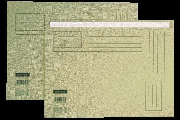 Vouwmap Quantore A4 ongelijke zijde 230 g/m² grijs