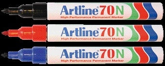 Artline 70 Rond marker blauw, 1,5mm, permanent - 2