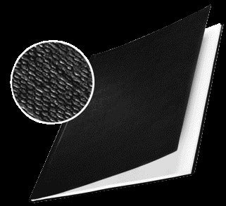 Inbindomslag Leitz 7mm hard zwart met linnenstructuur