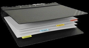 Djois Zelfklevende Index-tabs 12x40mm, permanent, assorti