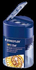 Staedtler Dubbele Puntenslijper met Deksel, geschikt voor 8,2mm en 10,2mm