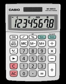 Casio MS-88ECO 8-Cijferige Rekenmachine met Groot Display