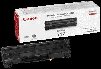 Canon 712 Zwart Tonercartridge (origineel)