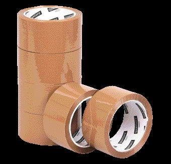 Verpakkingstape Quantore 50mm x 60m PP waterbasis