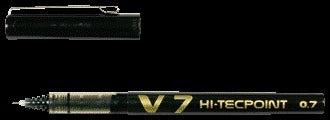 Rollerpen Pilot Hi-Tecpoint BX-V7 M Zwart 0,4mm