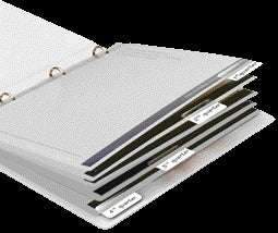 Djois Permanente Zelfklevende Index-tabs 12x40mm