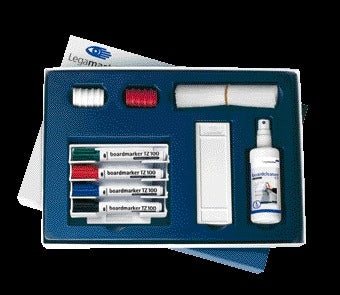 Legamaster Whiteboard Starterkit, Compleet inclusief Markers en Reiniging