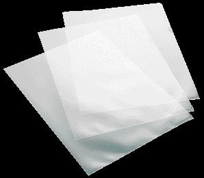 L-map Quantore A4 PP 0.12 mm, open bovenzijde, nerfstructuur
