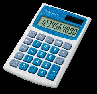 Ibico 082X Zakrekenmachine met 10-cijferig display