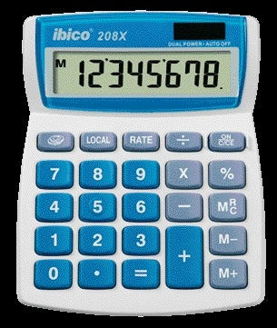 Ibico 208X Desktop Rechenmachine met 8 Cijfers - 2