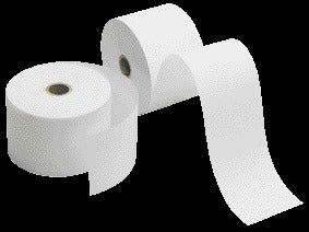Telrol Qbasic Inkjet 57mm x 44m, wit, 12mm kern, rol Ø69mm