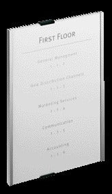 Deurbordje Durabel 210x297mm met aluminium rand
