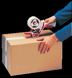 Verpakkingstape Tesa 6300 dispenser tot 50mm breed - 3